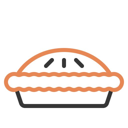 Pie Sweet Dessert Pumpkin Food Thanksgiving Autumn Icon Free Transparent Png Icon Download (salmon, black, indigo)