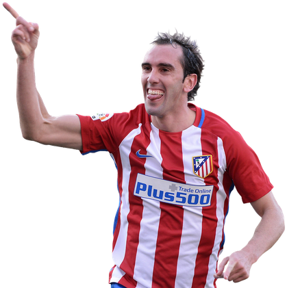 Diego Godin Png (black, maroon)