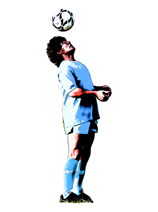 Diego Maradona Png Hd Isolated (white, black, silver)