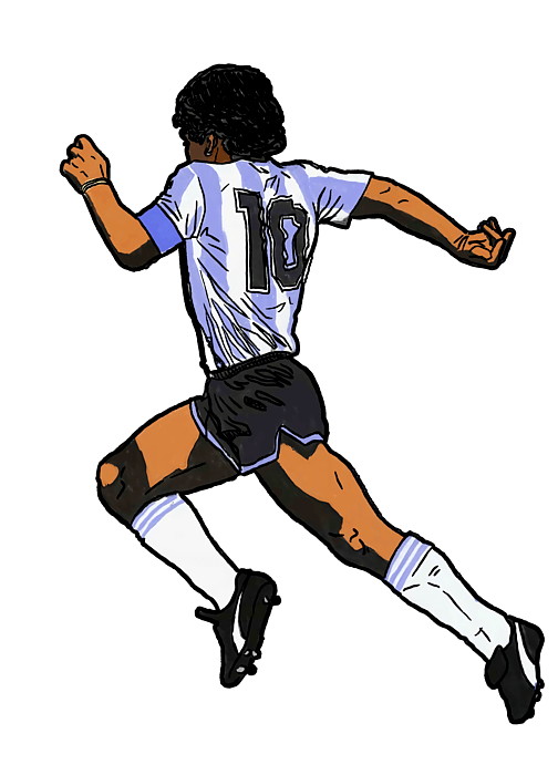 Diego Maradona Png Pic (gray, chocolate)