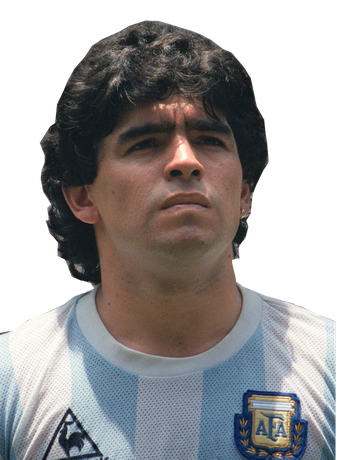 Diego Maradona Png (black, white)