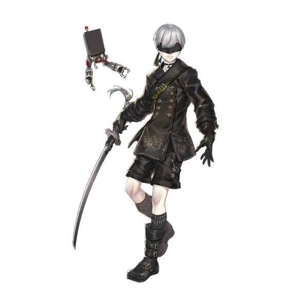 Nier Png Image (black, indigo)