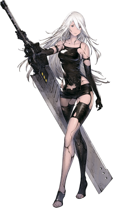 Nier Png Isolated Image (black)