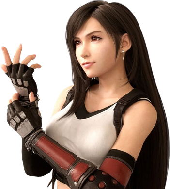 Tifa Lockhart Png Hd (black)