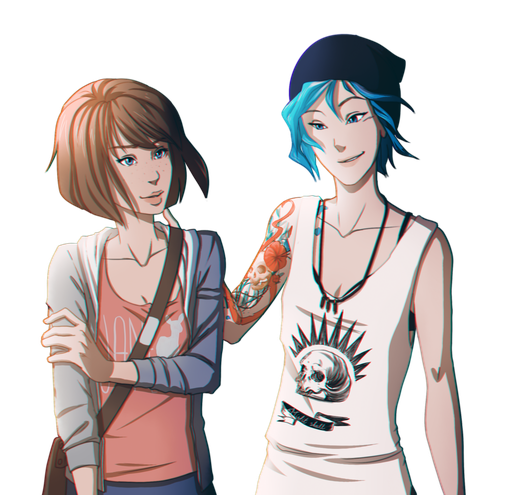 Life Is Strange Png Image (beige, pink, black, salmon)