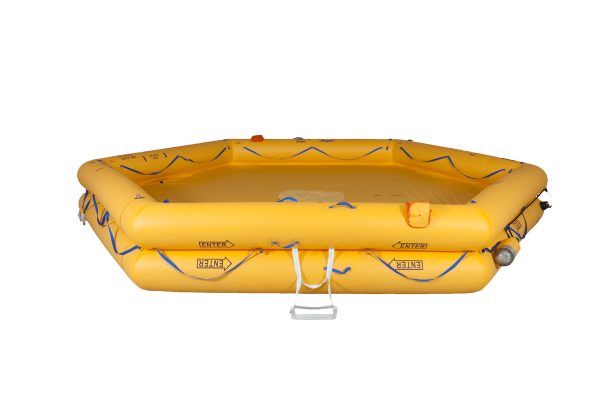 Life Raft Transparent Png (white, chocolate, black, orange)