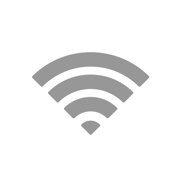 Wifi Png Image (lavender, gray, silver, white)