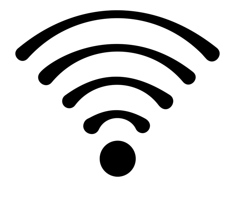 Wifi Signal Png Image (black, white)