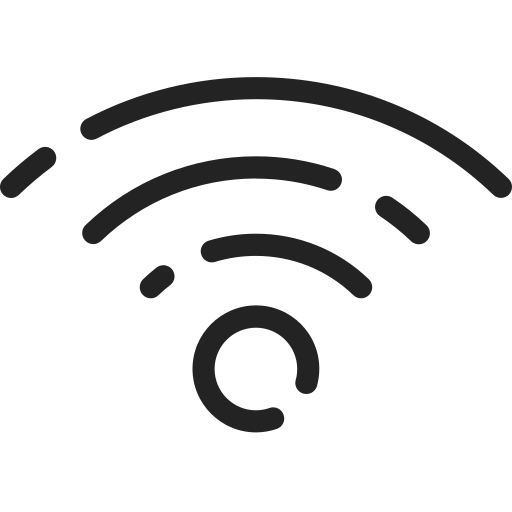 Wifi Signal Internet Icon Free Png Icon Download (black)