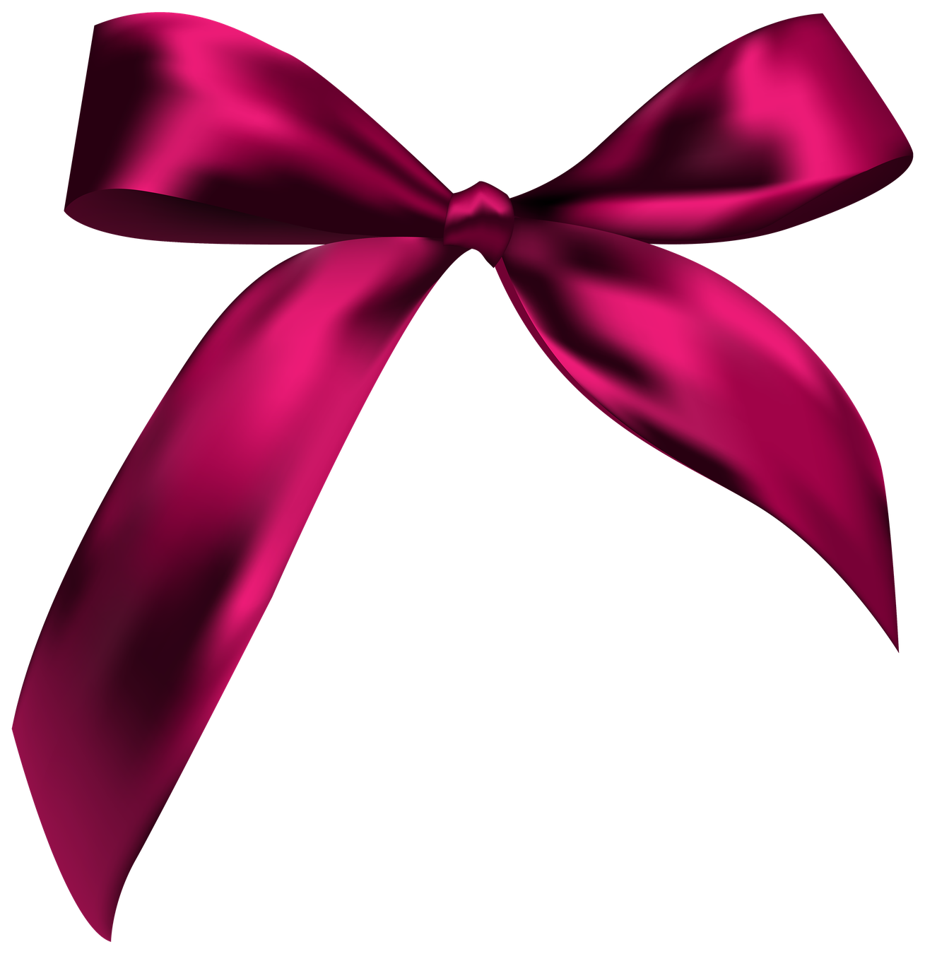 Gift Bow Ribbon Png Image (salmon, black, purple)