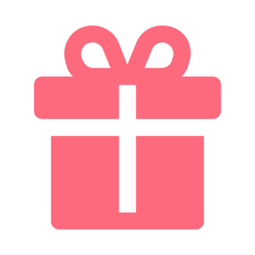 Gift Present Box Free Transparent Png Icon Download (maroon, salmon, black)