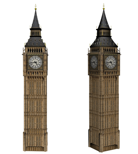 Big Ben Png Free Download (black, olive, gray)