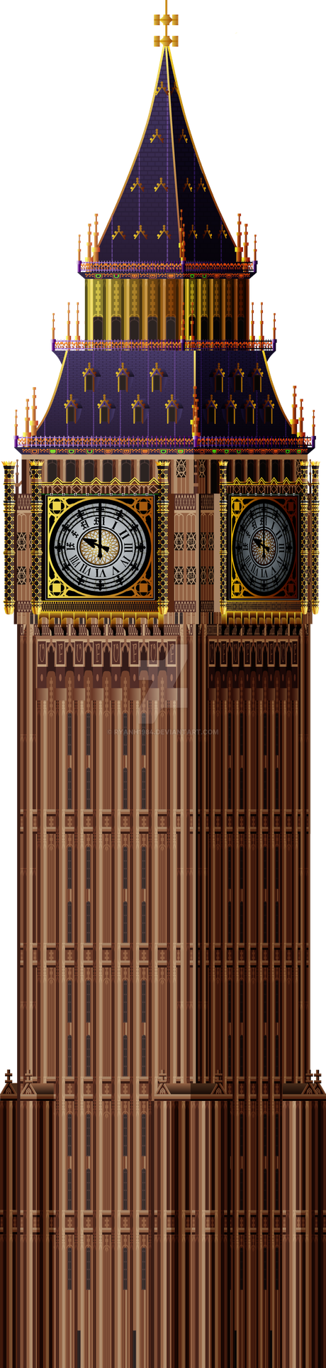 Big Ben Png Hd (black, olive, maroon)