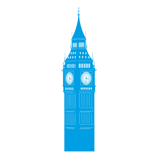 Big Ben Png Image (teal, black, greenish blue, navy)