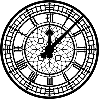 Big Ben Png Photo (lavender, black, white)