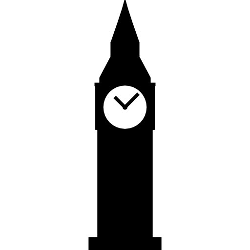 Big Ben Transparent Png (lavender, silver, black, gray, white)