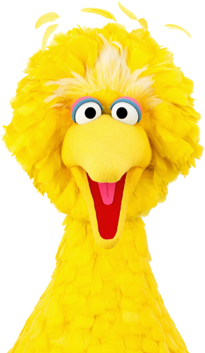 Big Bird Png Photo (gold, black)