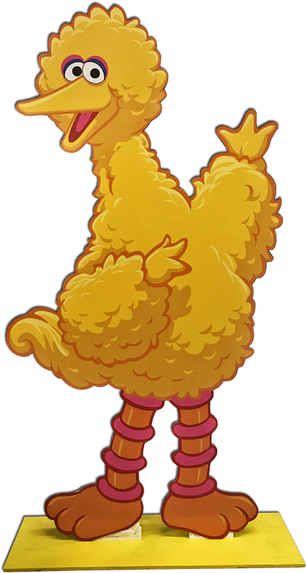 Big Bird Png (chocolate, black, orange)