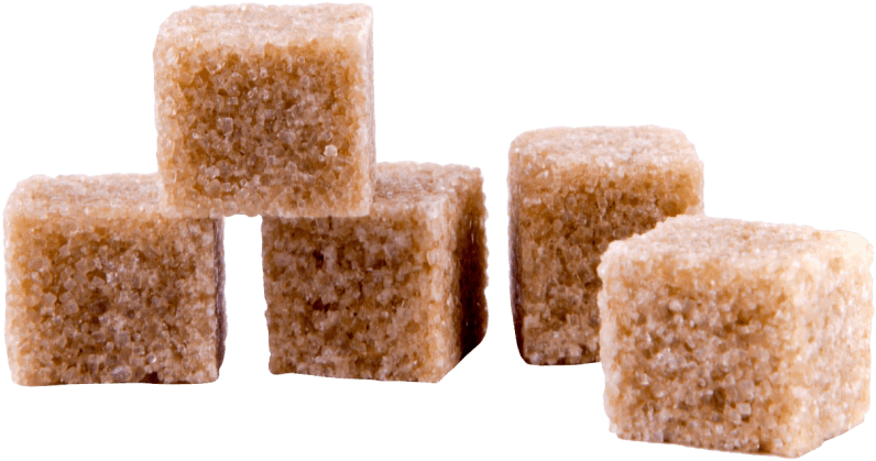 Big Brown Cane Sugar Cubes Png Photos (black, pink, gray, chocolate)