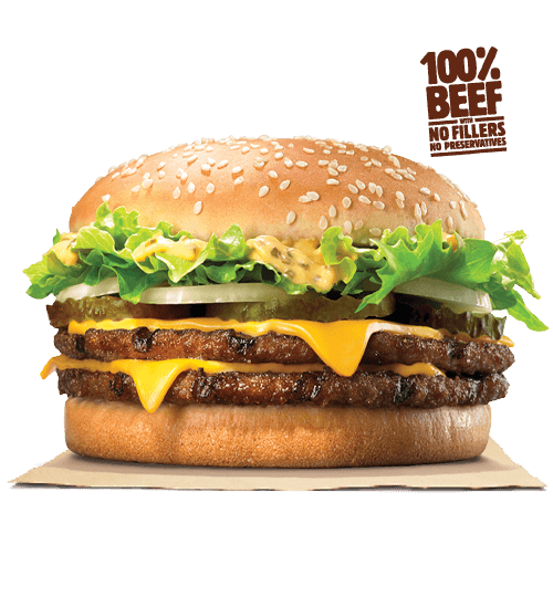 Big Burger King Png Image (black, silver, beige, salmon, orange)