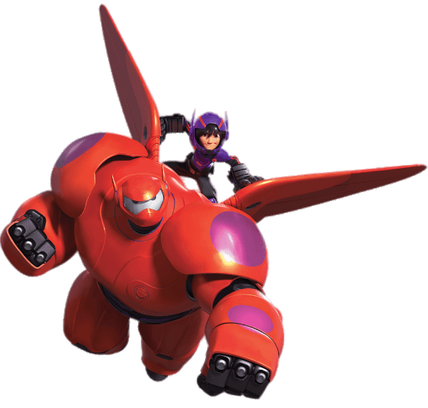 Big Hero 6 Png File (gray)