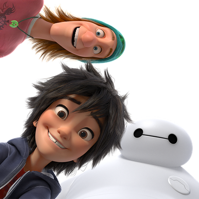 Big Hero 6 Png Picture (white, lavender, black)