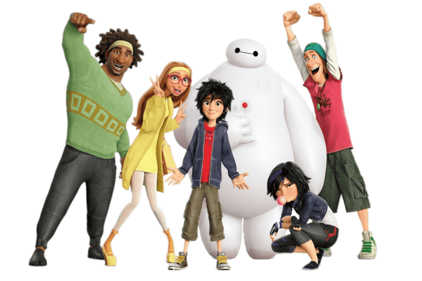 Big Hero 6 Png Transparent Hd Photo (white, lavender, gray)