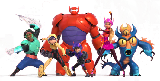 Big Hero 6 Png Transparent Picture (black, red)