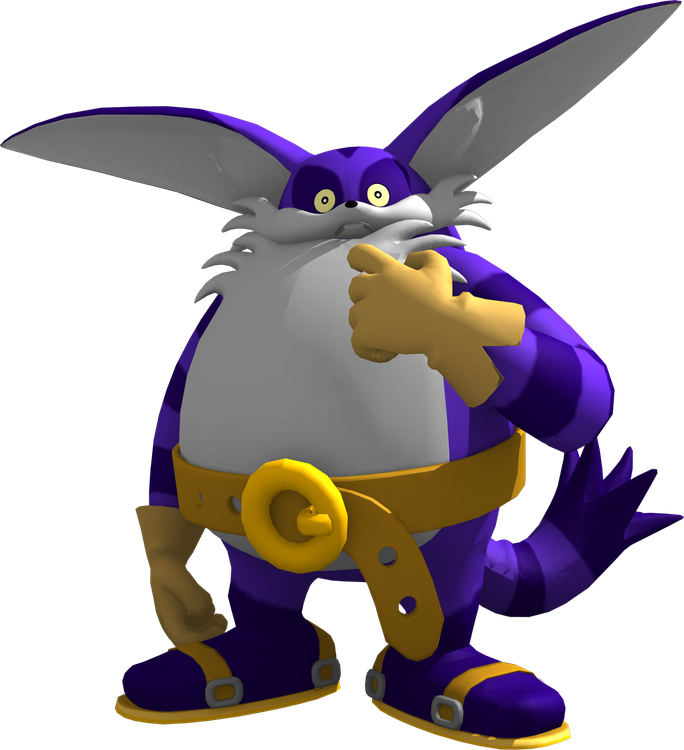 Big The Cat Png Picture (black, gray)