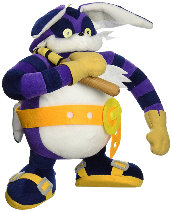 Big The Cat Transparent Png (beige, black)