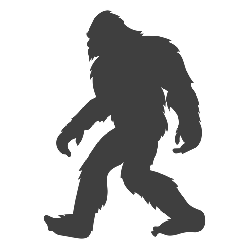 Bigfoot Png Clipart (black, indigo)