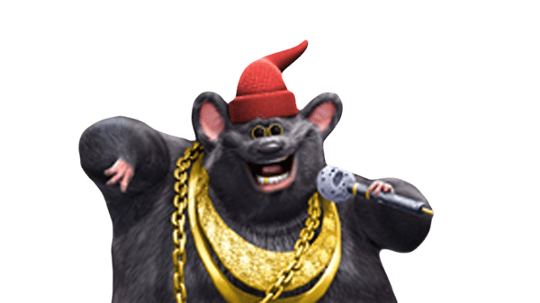 Biggie Cheese Png (black)