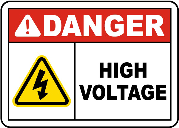 High Voltage Sign Png Hd (white, indigo, gray, lavender, black)