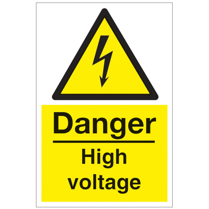 High Voltage Sign Png Photos (lavender, yellow, white)