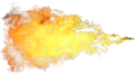 Light Fireball Transparent Png (yellow, black, gold, maroon)