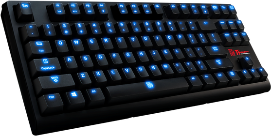 Light Gaming Keyboard Png File (black)