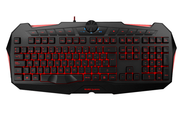 Light Gaming Keyboard Png Photos (black)