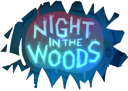 Night In The Woods Png Background Image (navy, black, teal)