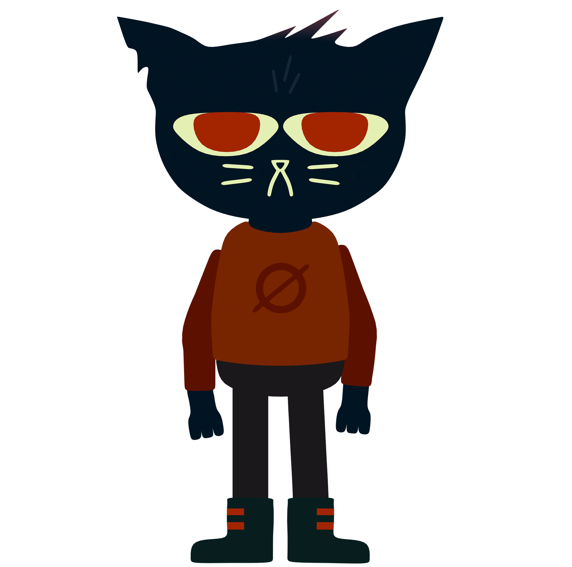 Night In The Woods Png Photos (maroon, black)