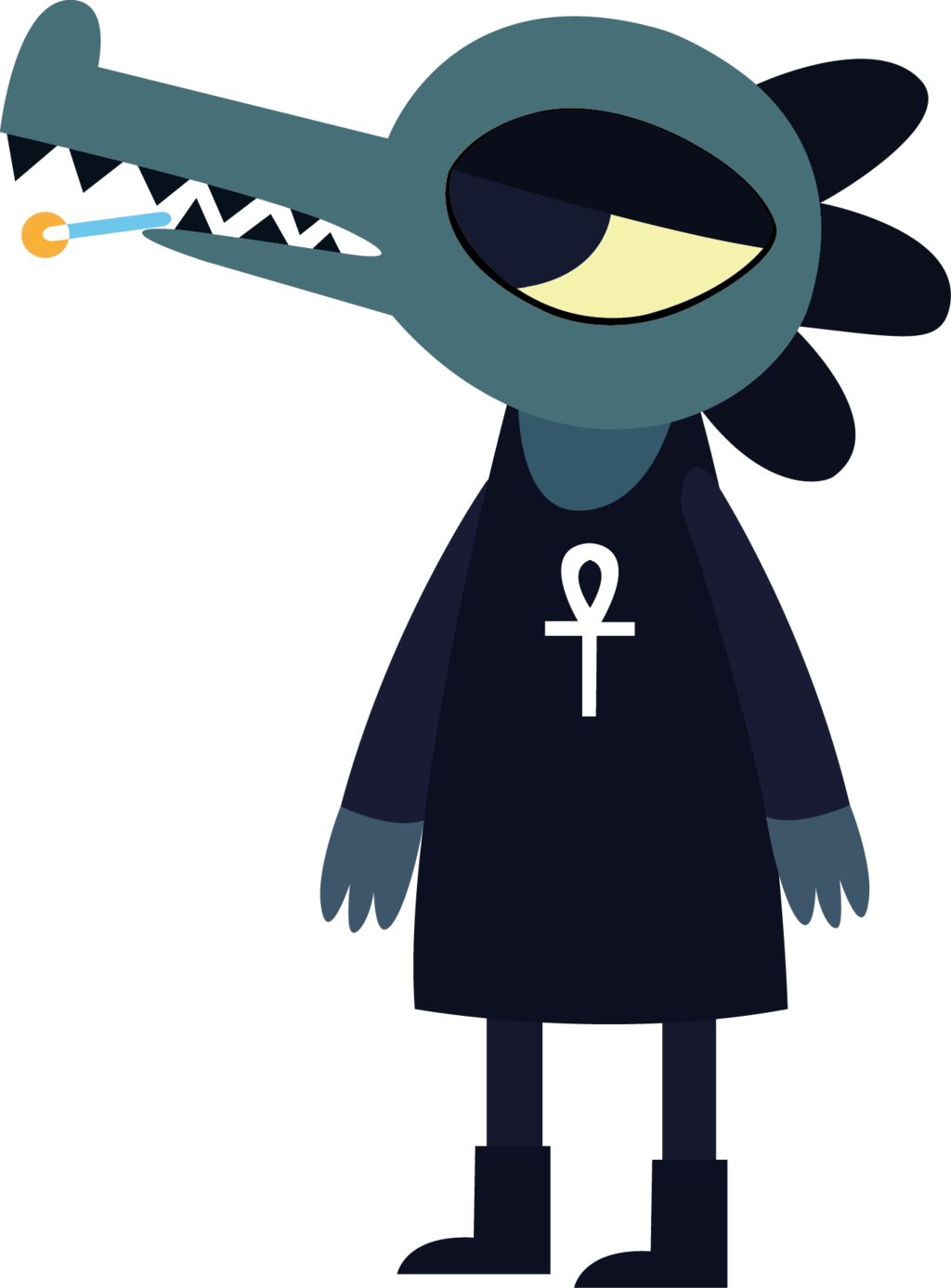 Night In The Woods Png Picture (gray, black, teal)