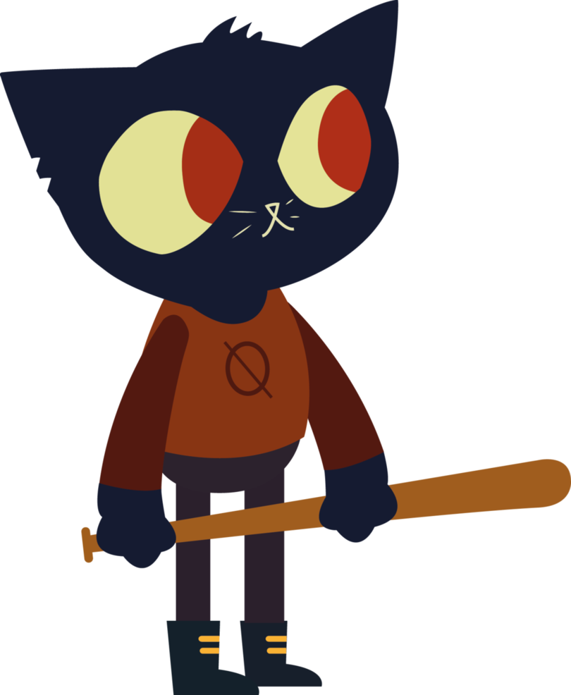 Night In The Woods Png Transparent Picture (maroon, chocolate, black, silver)