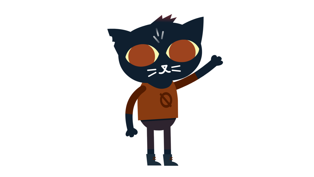 Night In The Woods Transparent Images Png (maroon, chocolate, black)