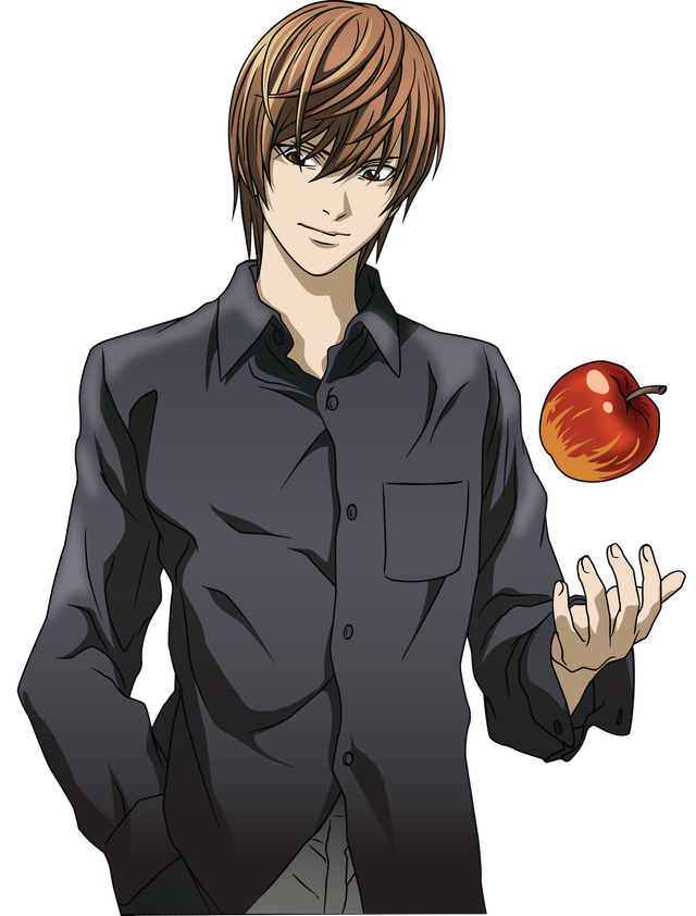 Light Yagami Png Free Download (indigo, gray, black)