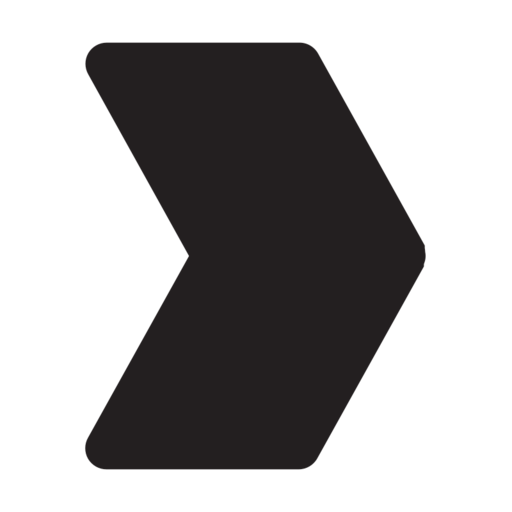 Right Sign Free Png Icon (black)