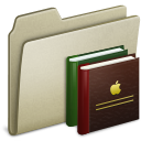 Lightbrown Books Folders Free Png Icon Download (silver, black)