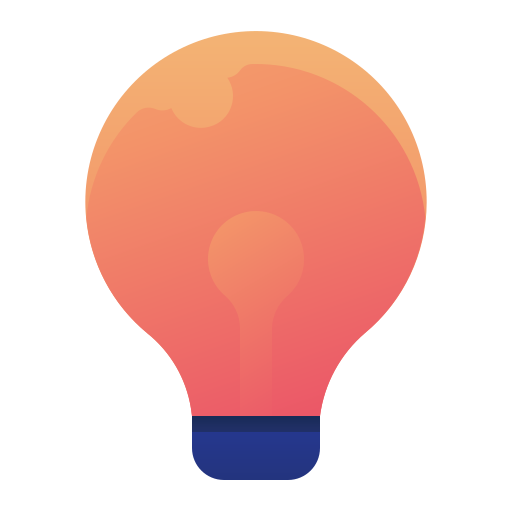 Lightbulb Energy Power Flashlight Icon Free Png Icon Download (salmon, black)