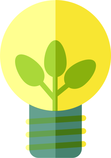 Lightbulb Green Energy Clean Renewable Eco Ecology Icon Free Nobackground Png Icon Download (olive, beige, black, gray, gold)