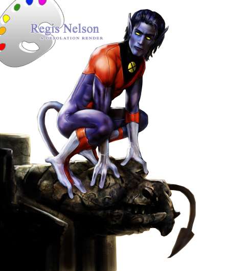 Nightcrawler Png Clipart (black, white, lavender)