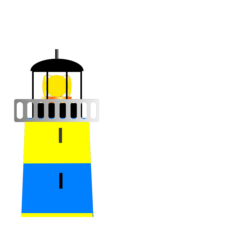 Lighthouse Png Transparent Picture (yellow, olive, blue, black, teal)