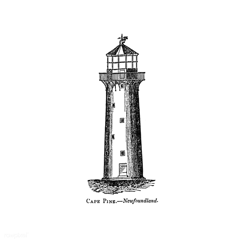 Lighthouse Png Transparent (black)